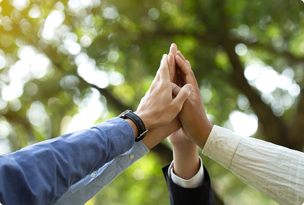 社会的責任を果たすインフラ支援のイメージ画像